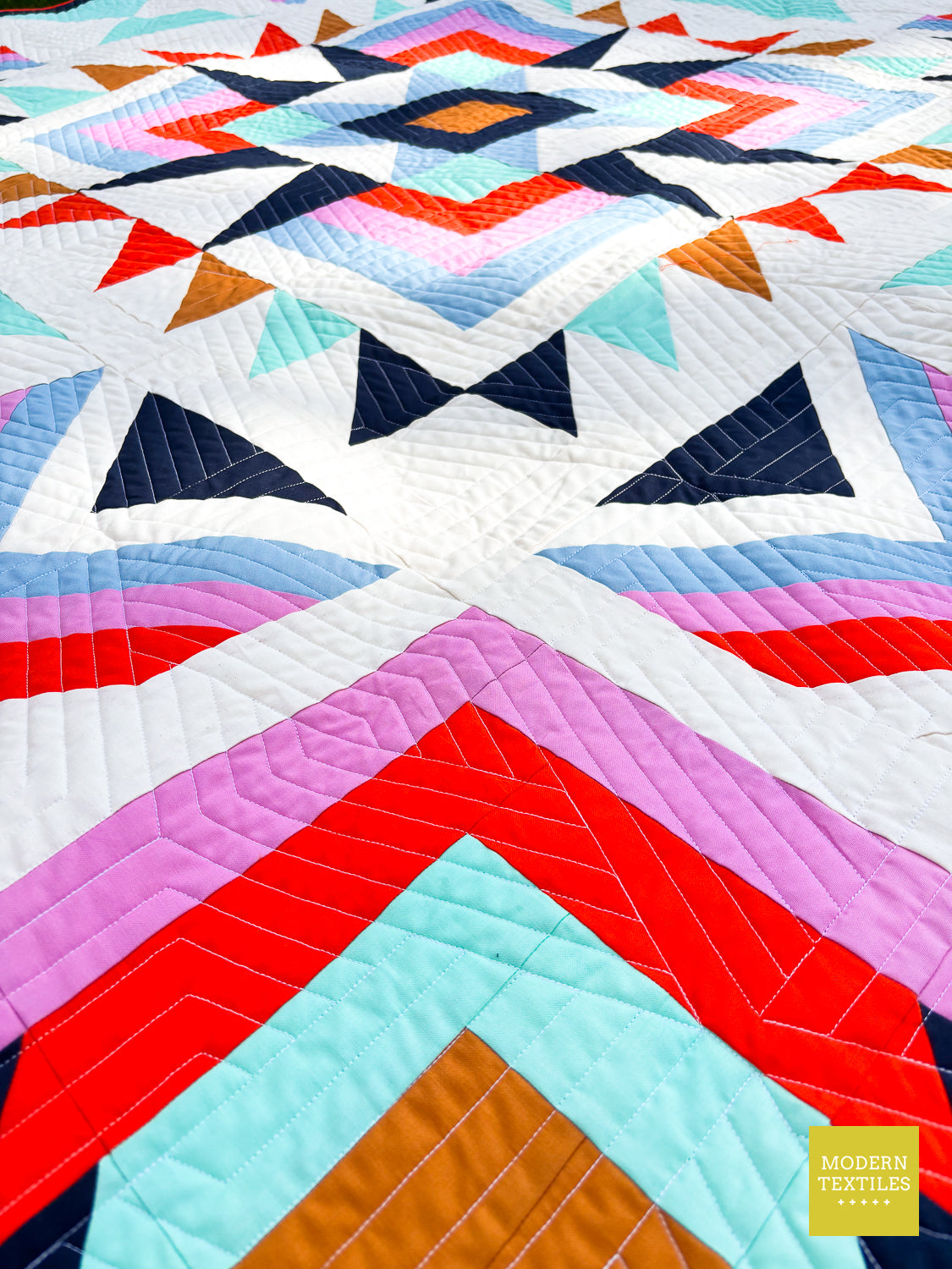 Joplin Quilt – Throw Size | Bold, Graphic & Modern