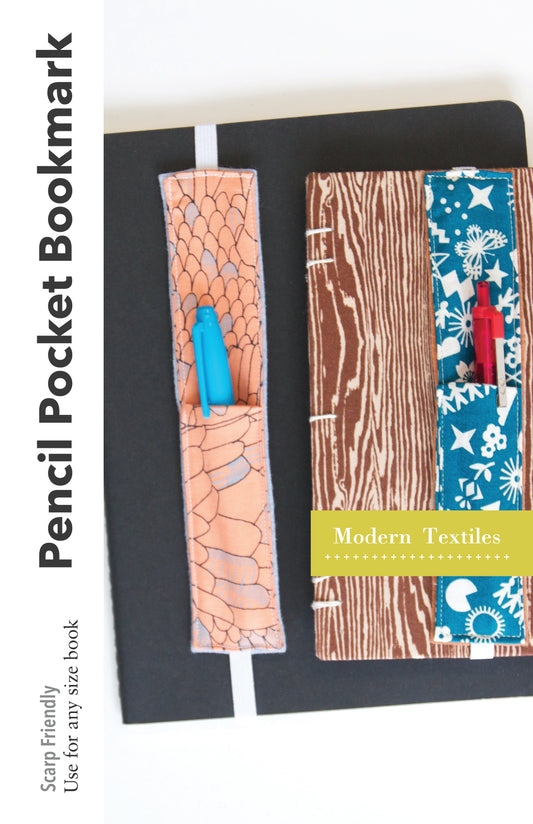 Pencil Pocket Bookmark Paper Pattern