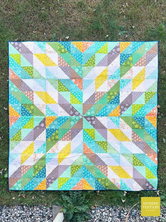 Star Lake - Bed Size Quilt