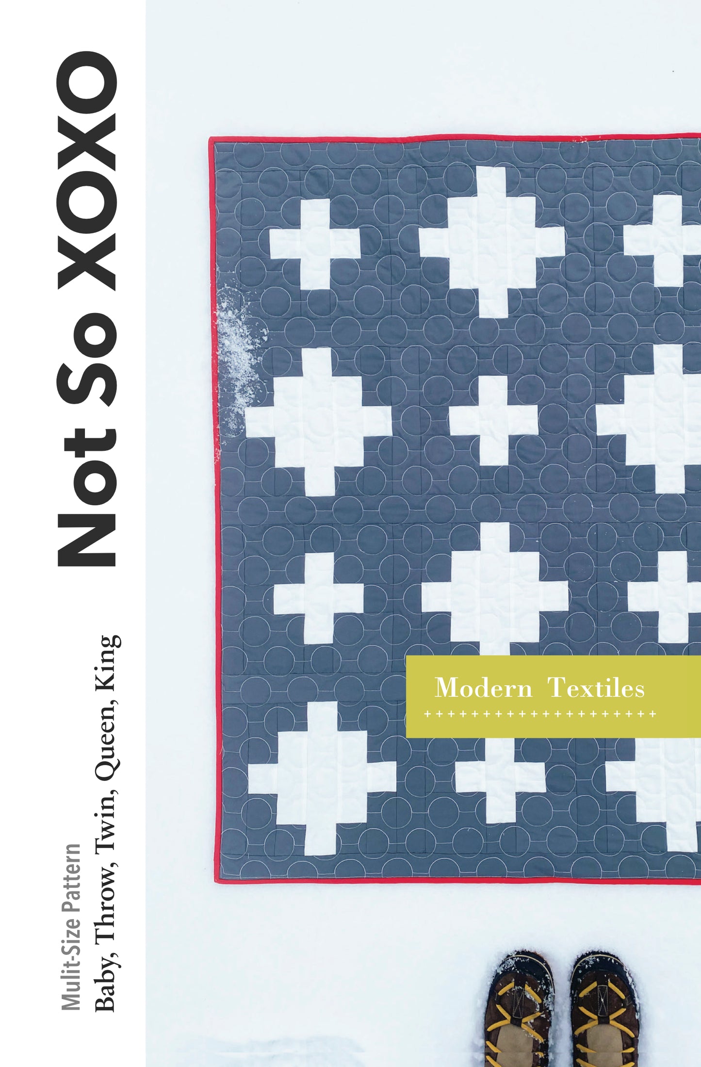 Not So XOXO Quilt PDF Quilt Pattern - Download