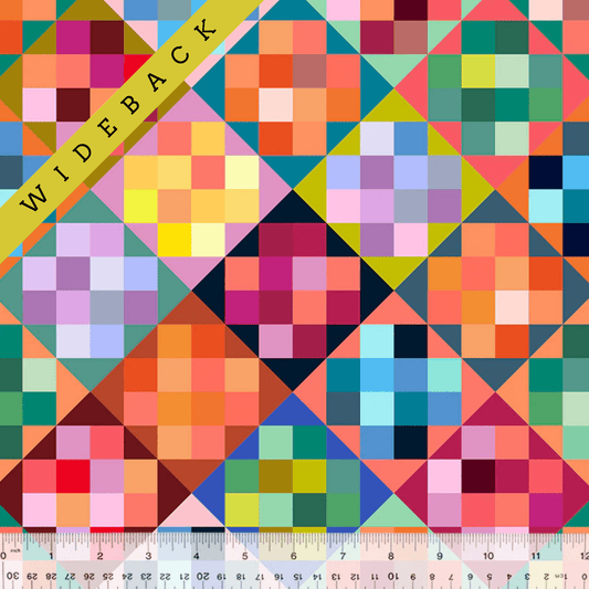 Colorblock in Multi - 108" Wideback