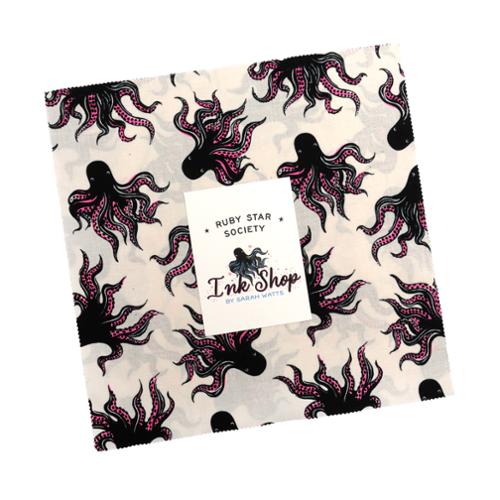 Ink Shop Layer Cake 10" Squares