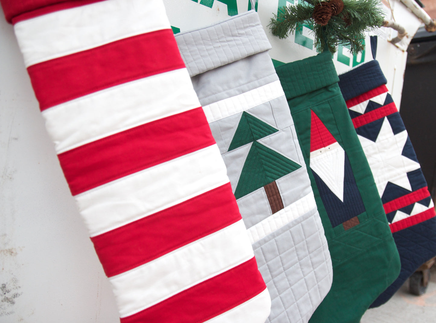 Scandi Stockings Paper Pattern