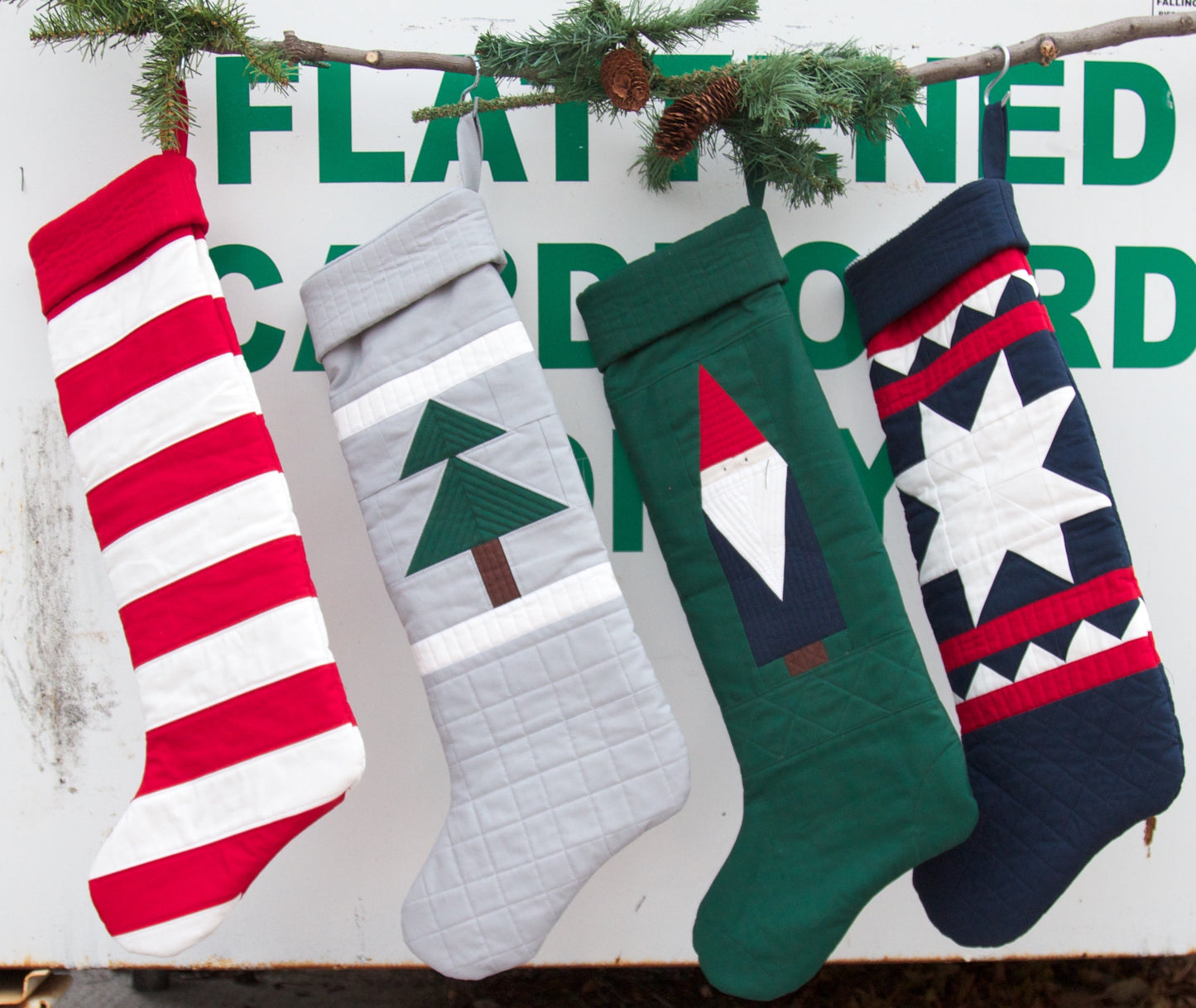 Scandi Stockings Paper Pattern