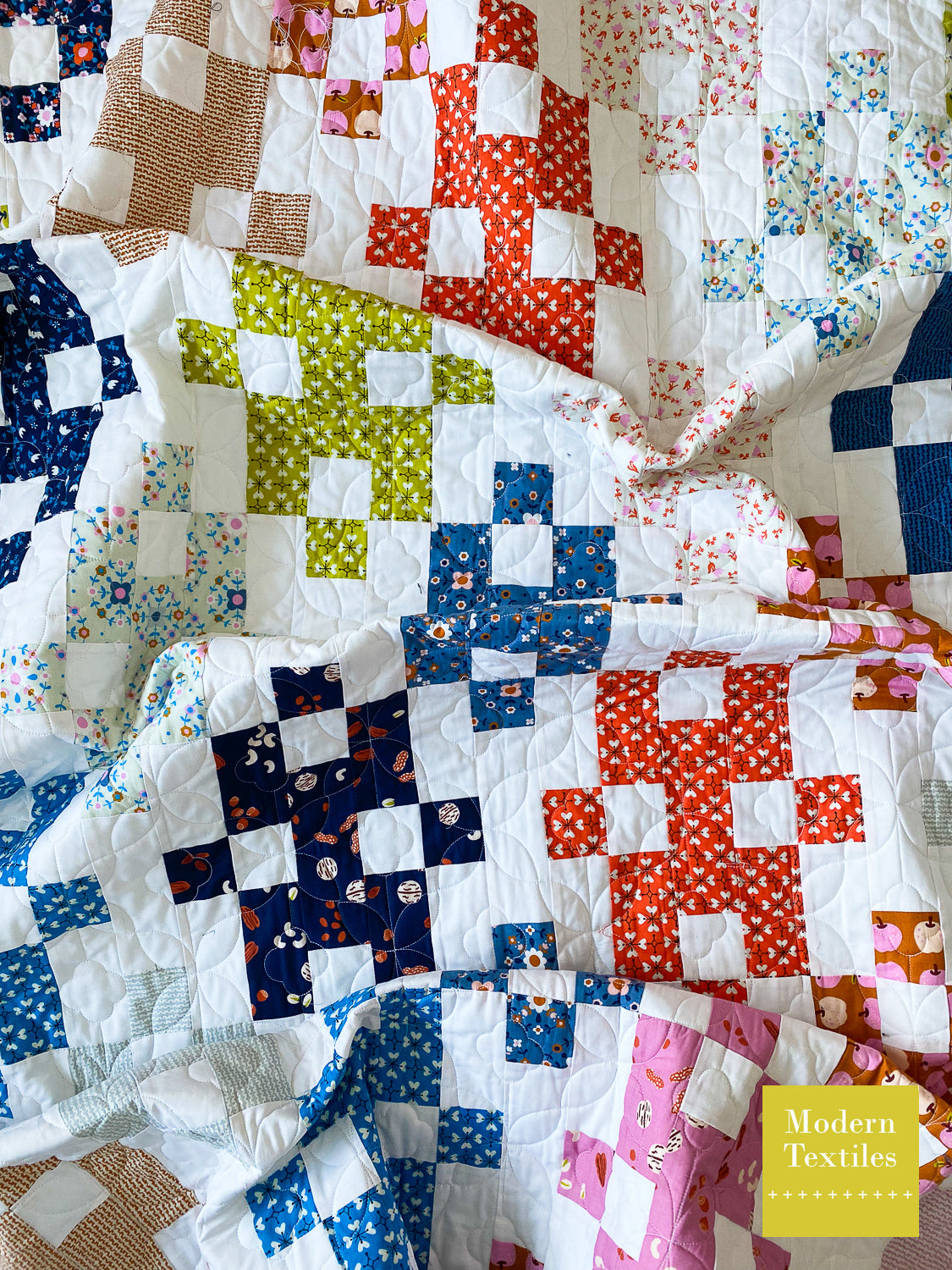 Smol Diamond Plate Throw Size Quilt