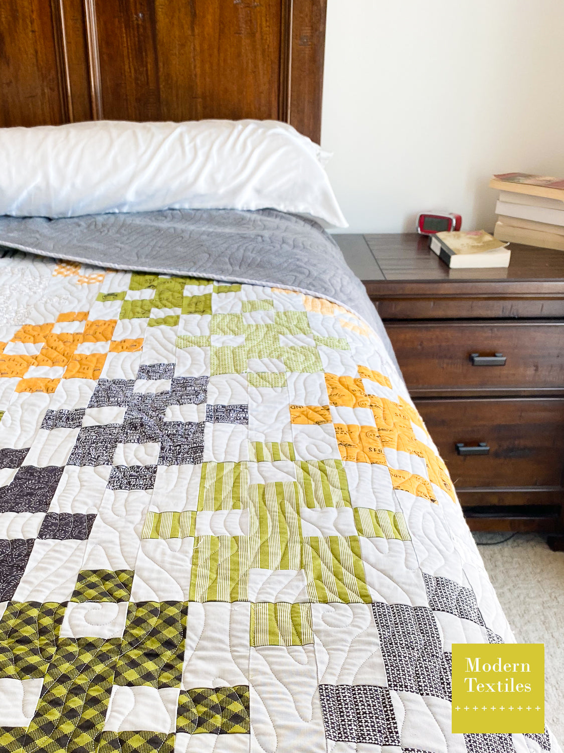 Timber Diamond Plate Bed Size Quilt